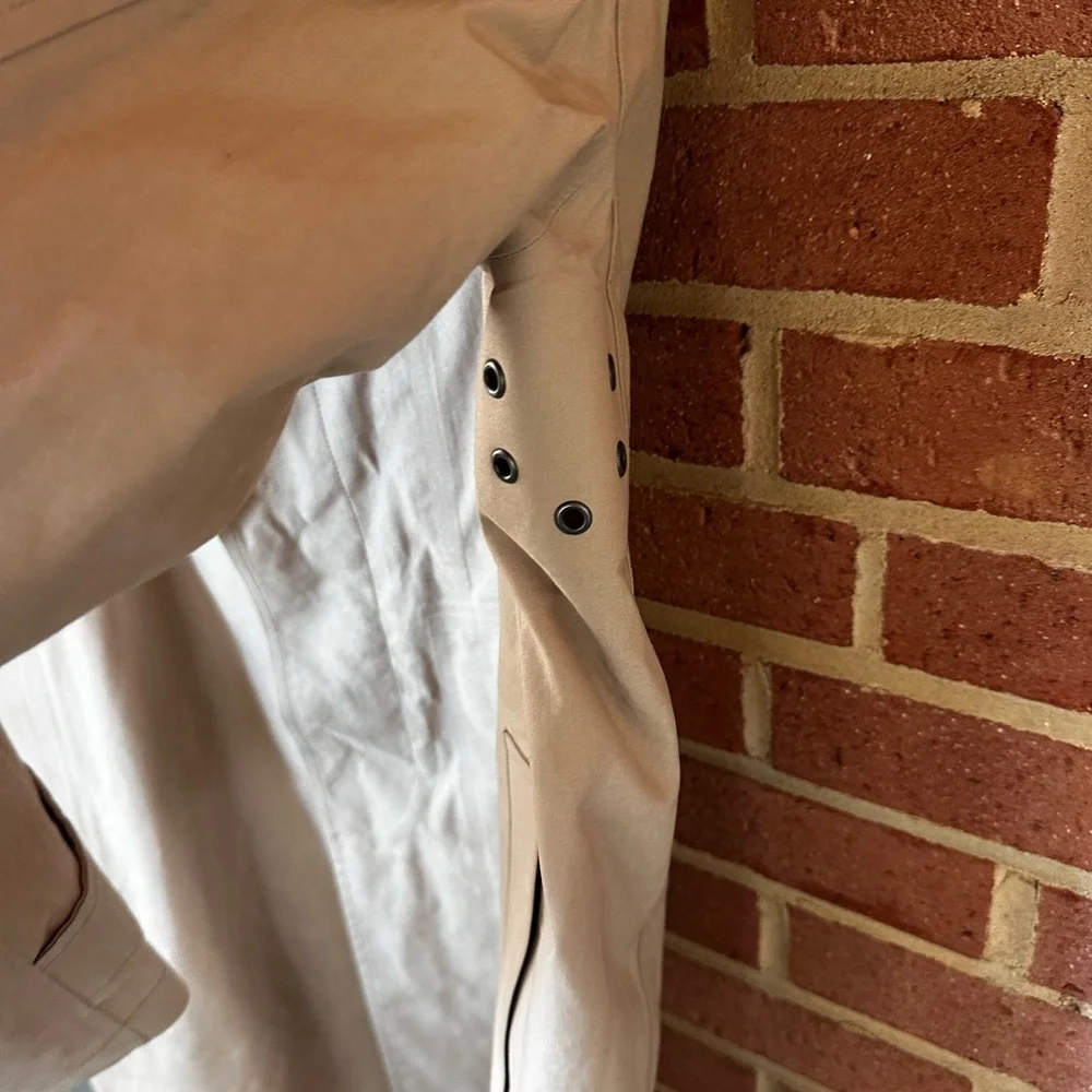 Jack Spade Men's Khaki Trench Coat - Picture 6 of 8